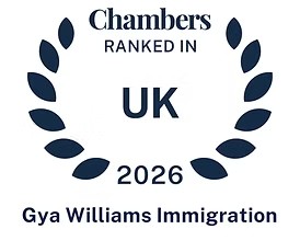 Chambers Ranked in UK 2026 — Gya Williams Immigration